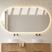 Milano Pill 1500x900mm Frameless LED Mirror