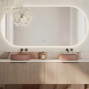 Milano Pill 1800x900mm Frameless LED Mirror