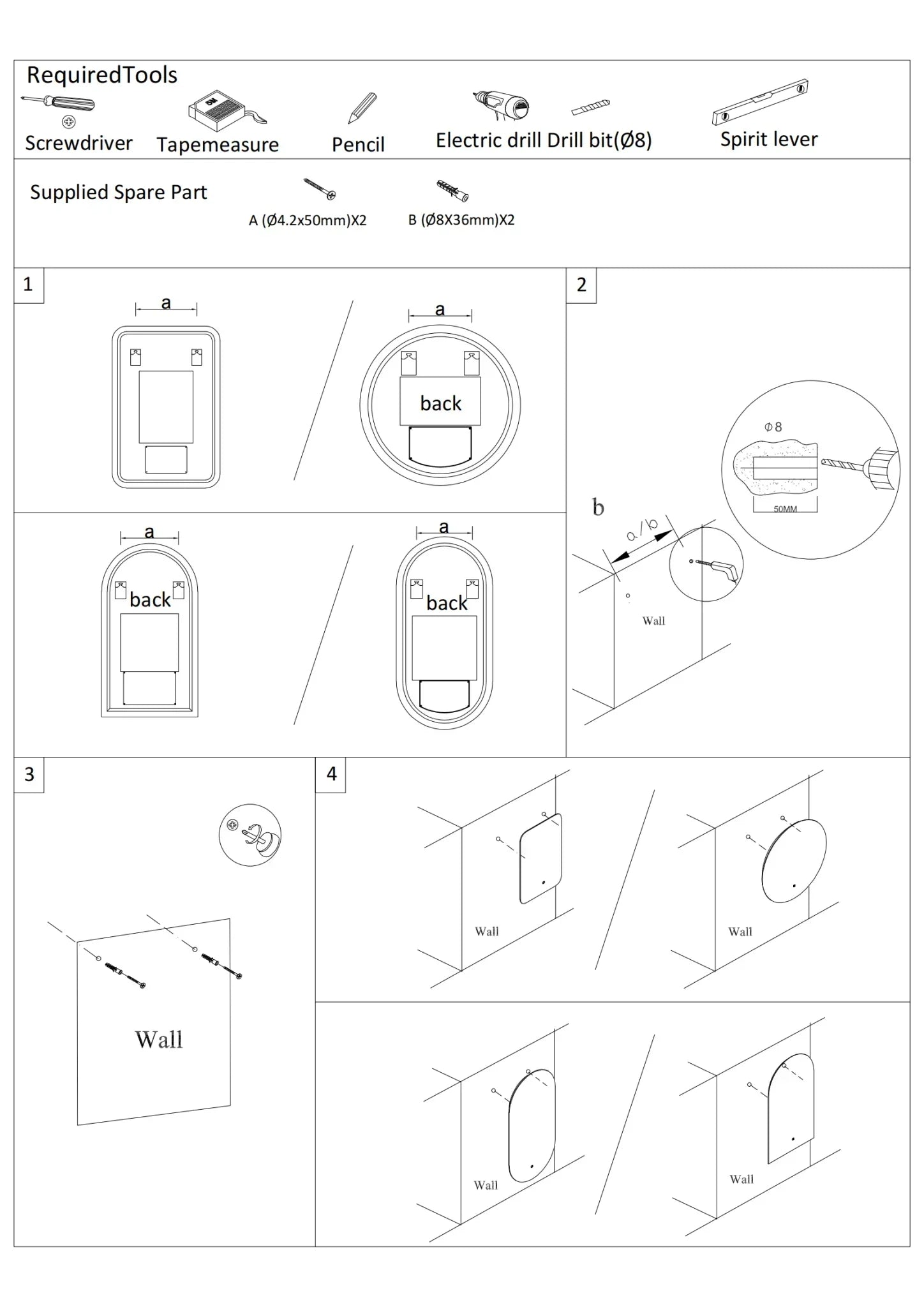 Milano Pill 600x900mm Frameless LED Mirror - Ideal Bathroom CentrePI6090LED