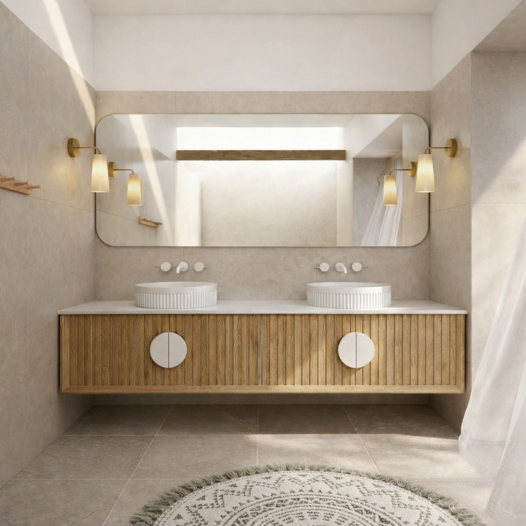 Milano Rectangular 1800x900mm Frameless Polished Edge Mirror