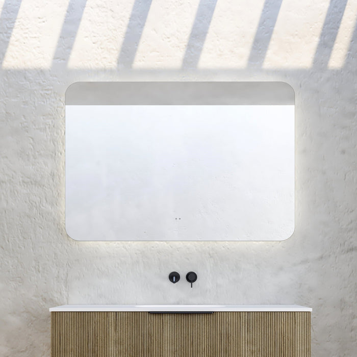 Milano Rectangular 1200x900mm Frameless LED Mirror - Ideal Bathroom CentreRE1290LED