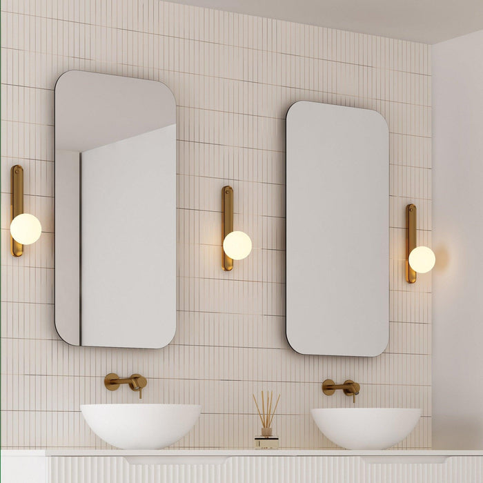 Milano Rectangular 450x900mm Frameless Polished Edge Mirror - Ideal Bathroom CentreRE4590P