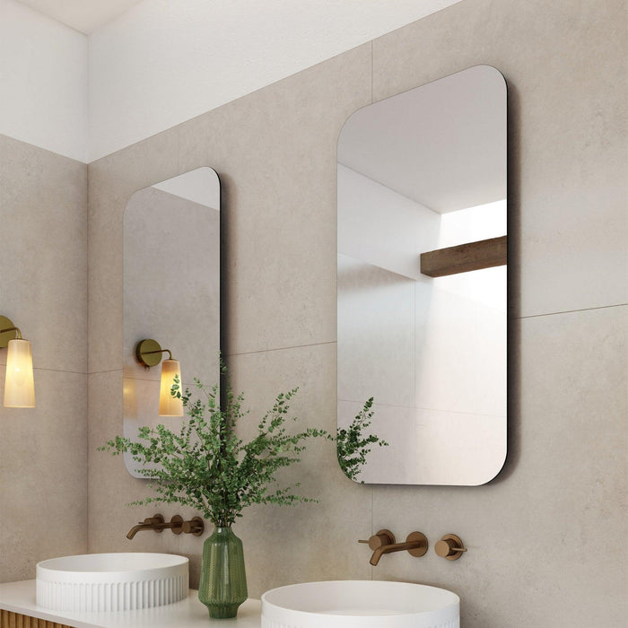 Milano Rectangular 450x900mm Frameless Polished Edge Mirror - Ideal Bathroom CentreRE4590P