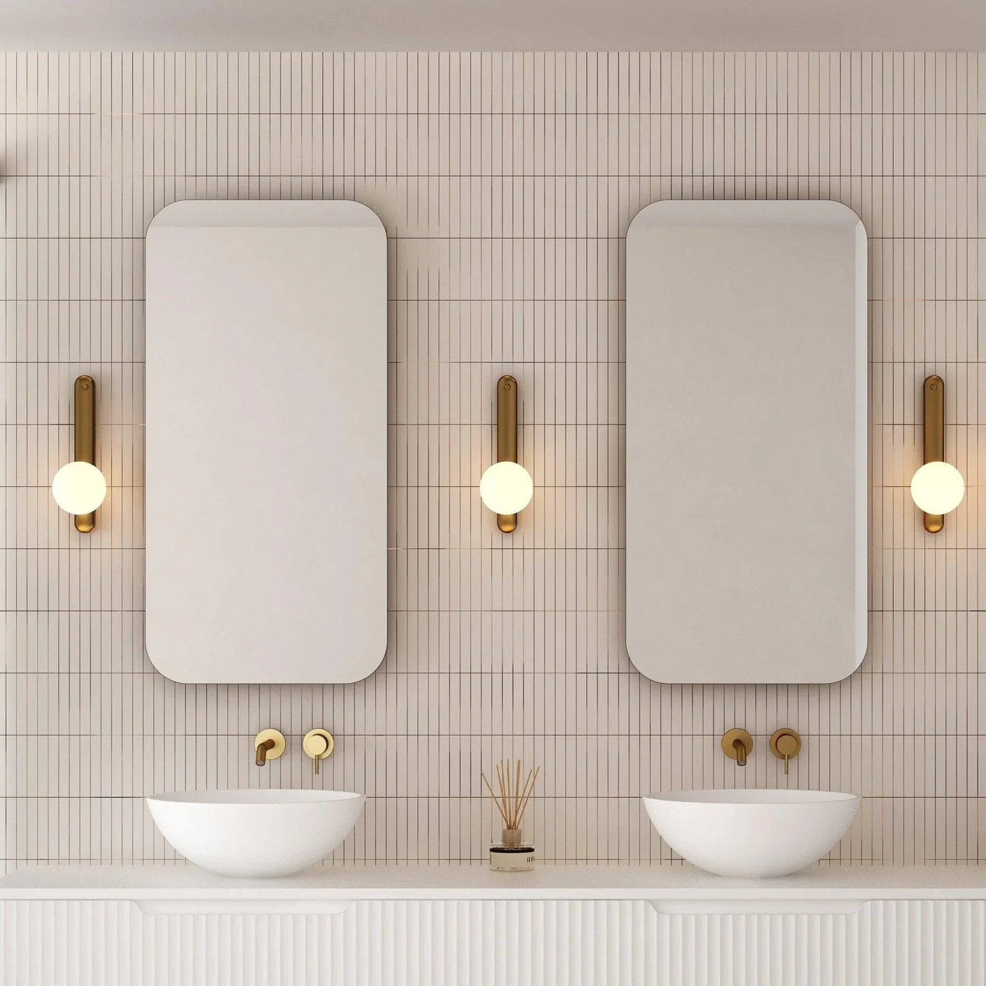 Milano Rectangular 450x900mm Frameless Polished Edge Mirror - Ideal Bathroom CentreRE4590P