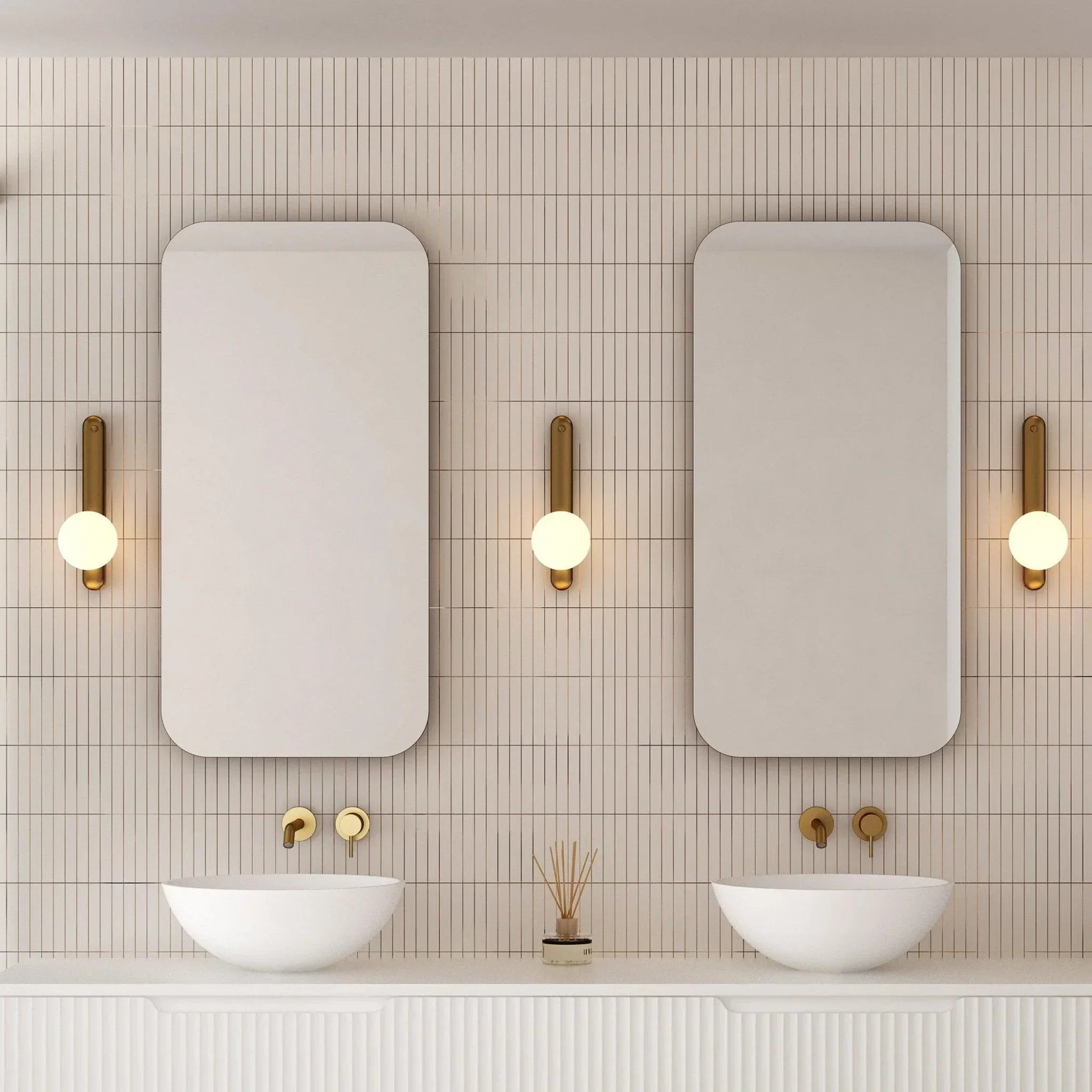 Milano Rectangular 450x900mm Frameless Polished Edge Mirror - Ideal Bathroom CentreRE4590P