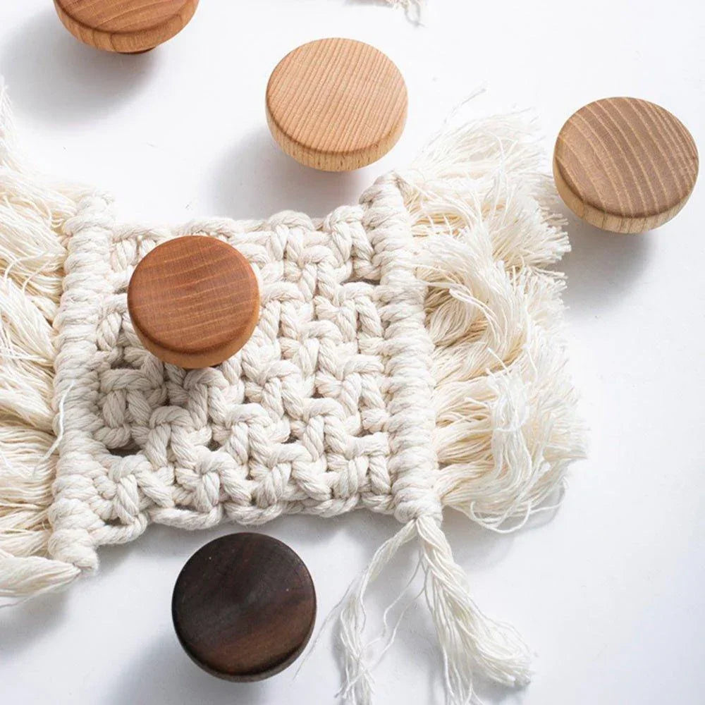 Milano Round 35mm Timber Knob - Natural Oak - Ideal Bathroom CentreCH - RN3535 - OAK