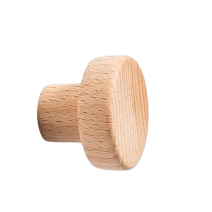 Milano Round 35mm Timber Knob - Natural Oak - Ideal Bathroom CentreCH - RN3535 - OAK