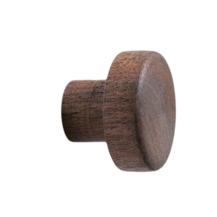 Milano Round 35mm Timber Knob - Walnut - Ideal Bathroom CentreCH - RN3535 - Walnut