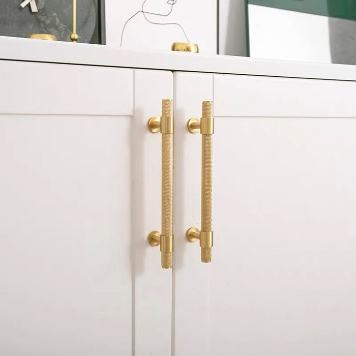 Milano Round 3D Diamond T - Bar 150mm - Brushed Gold - Ideal Bathroom CentreCH - DIA1596