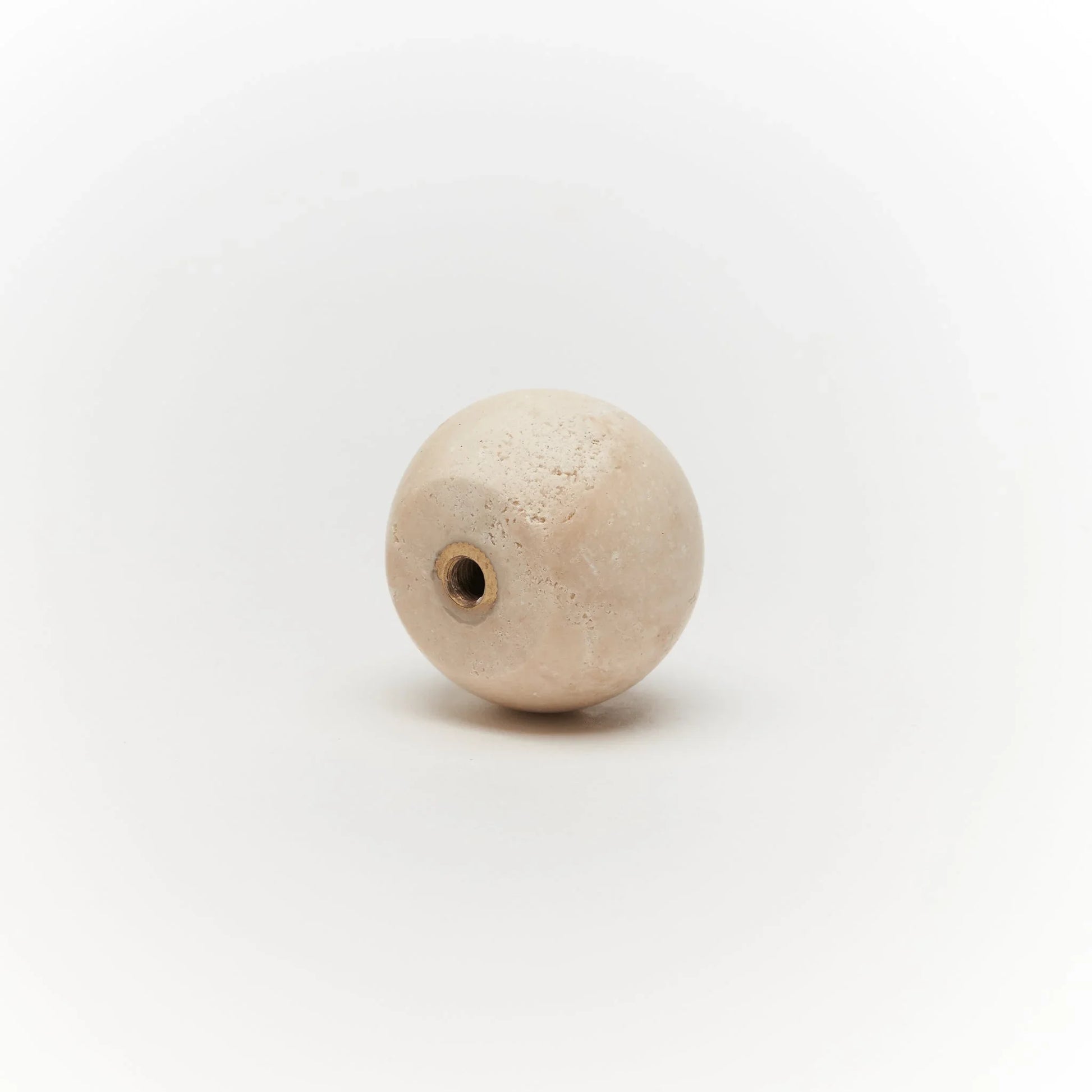 Milano Round 40mm Knob Handle Travertine - Ideal Bathroom CentreCH - MAR4040TR