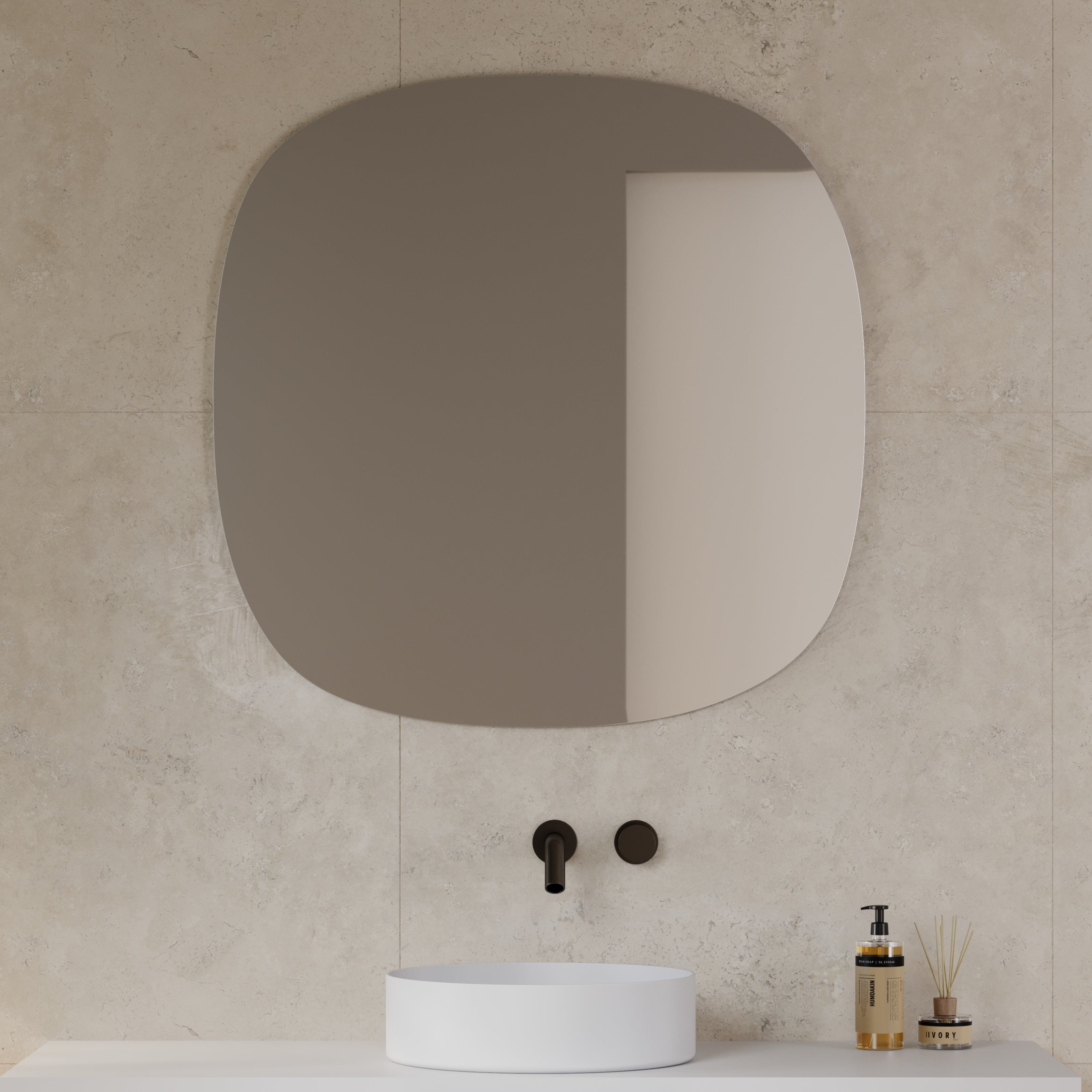 Frameless Mirrors