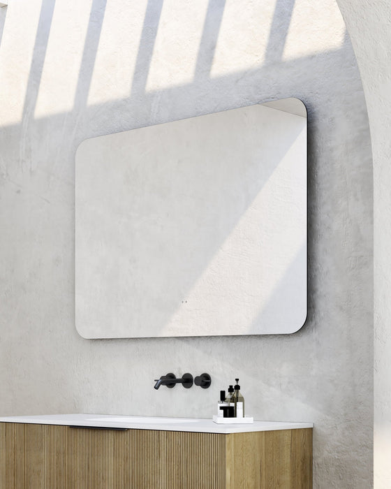 Milano Square 1200x900mm Frameless Polished Edge Mirror - Ideal Bathroom CentrePI9012P