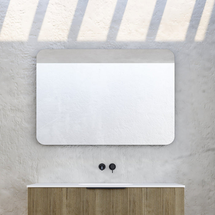 Milano Square 1200x900mm Frameless Polished Edge Mirror - Ideal Bathroom CentrePI9012P