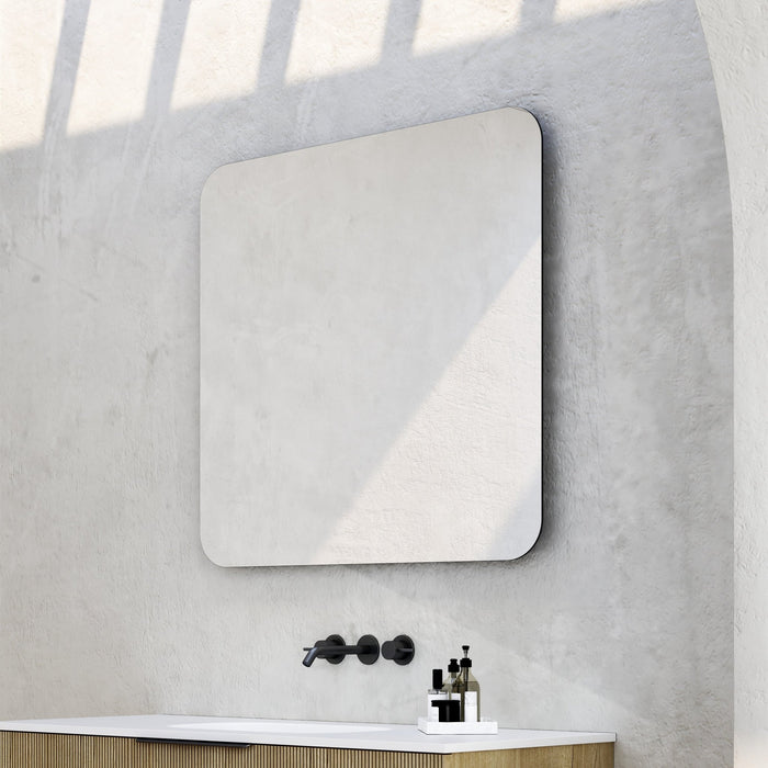 Milano Square 900x900mm Frameless Polished Edge Mirror - Ideal Bathroom CentreRE9090P