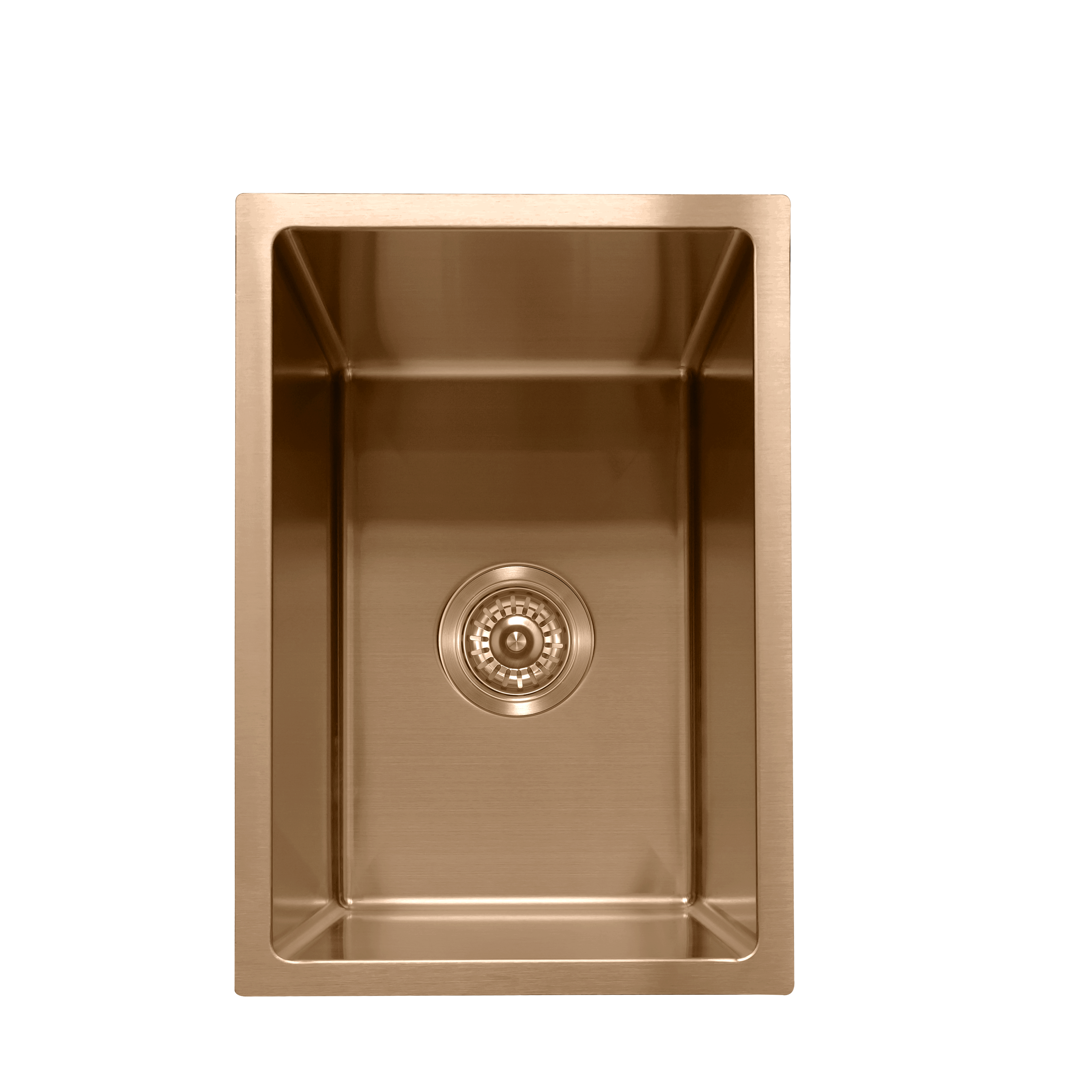 Milano Bianca Stainless Steel 300x450mm Sink, Brushed Copper
