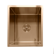 Milano Bianca Stainless Steel 380x450mm Sink, Brushed Copper