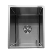 Milano Bianca Stainless Steel 380x450mm Sink, Gun Metal