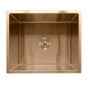 Milano Bianca Stainless Steel 540x450mm Sink, Brushed Copper