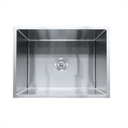 Milano Bianca Stainless Steel 600x450mm Sink, Brushed Nickel
