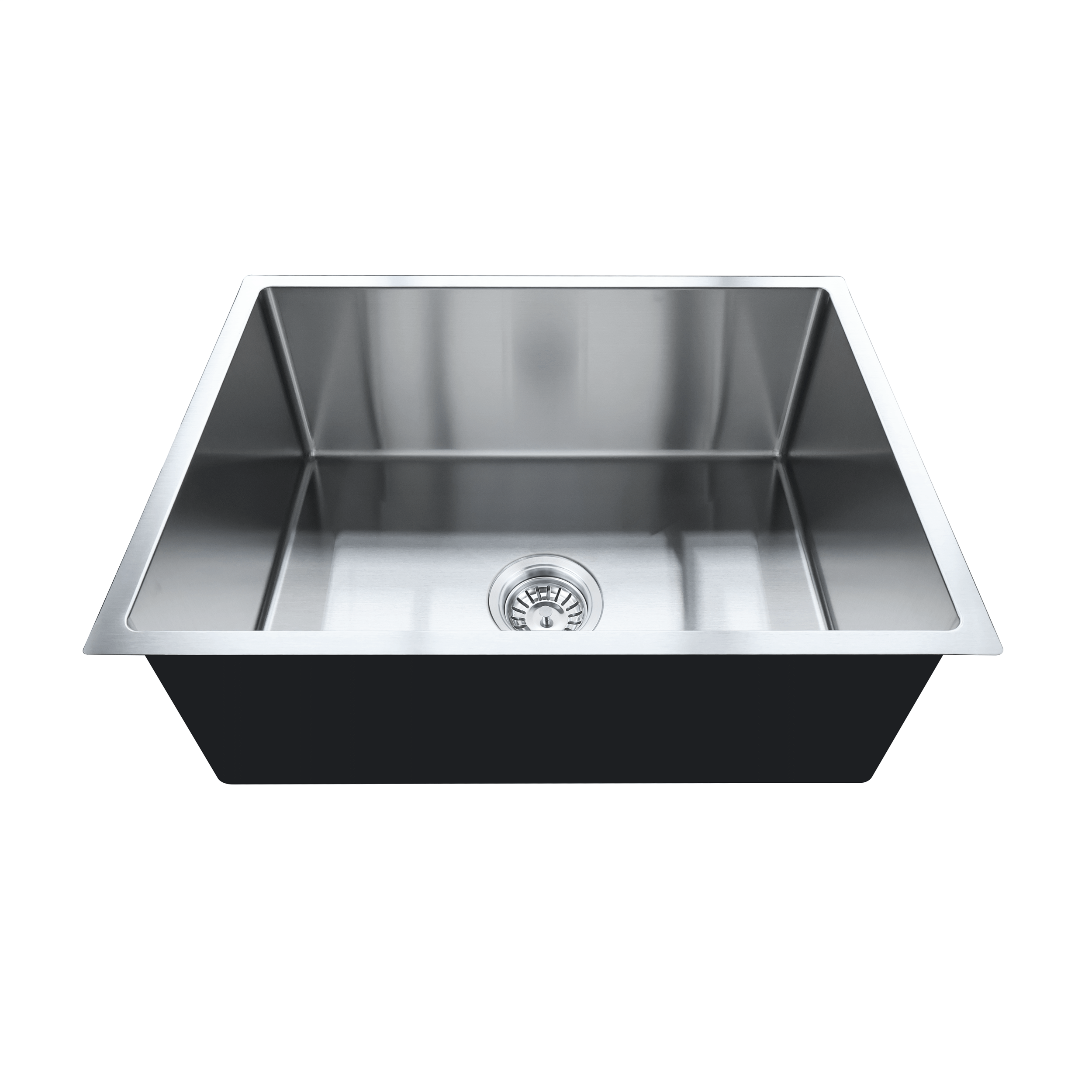 Milano Bianca Stainless Steel 600x450mm Sink, Brushed Nickel