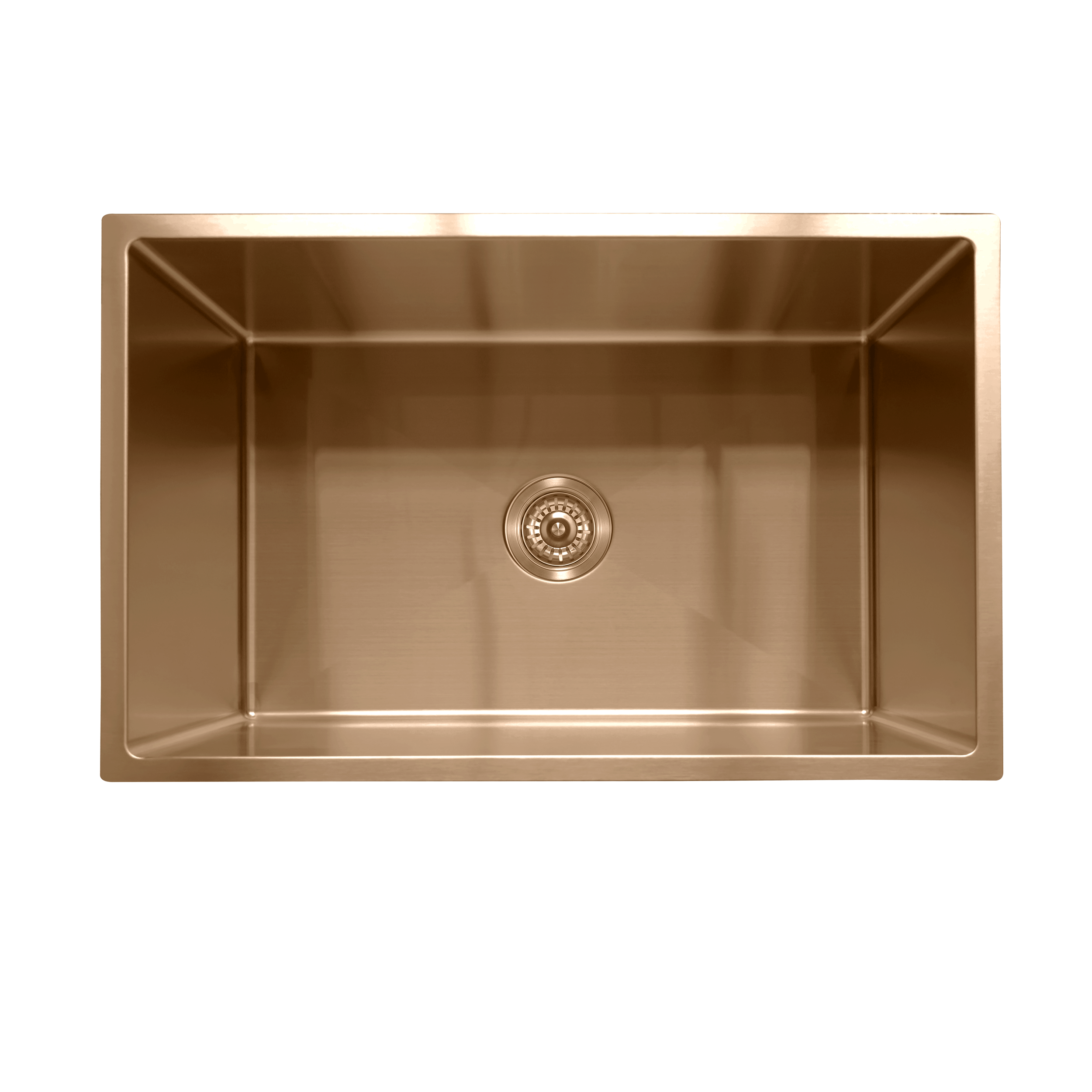 Milano Bianca Stainless Steel 690x450mm Sink, Brushed Copper