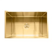 Milano Bianca Stainless Steel 690x450mm Sink, Brushed Gold
