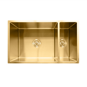 Milano Bianca Stainless Steel 730x450mm 1.5 Bowl Sink, Brushed Gold
