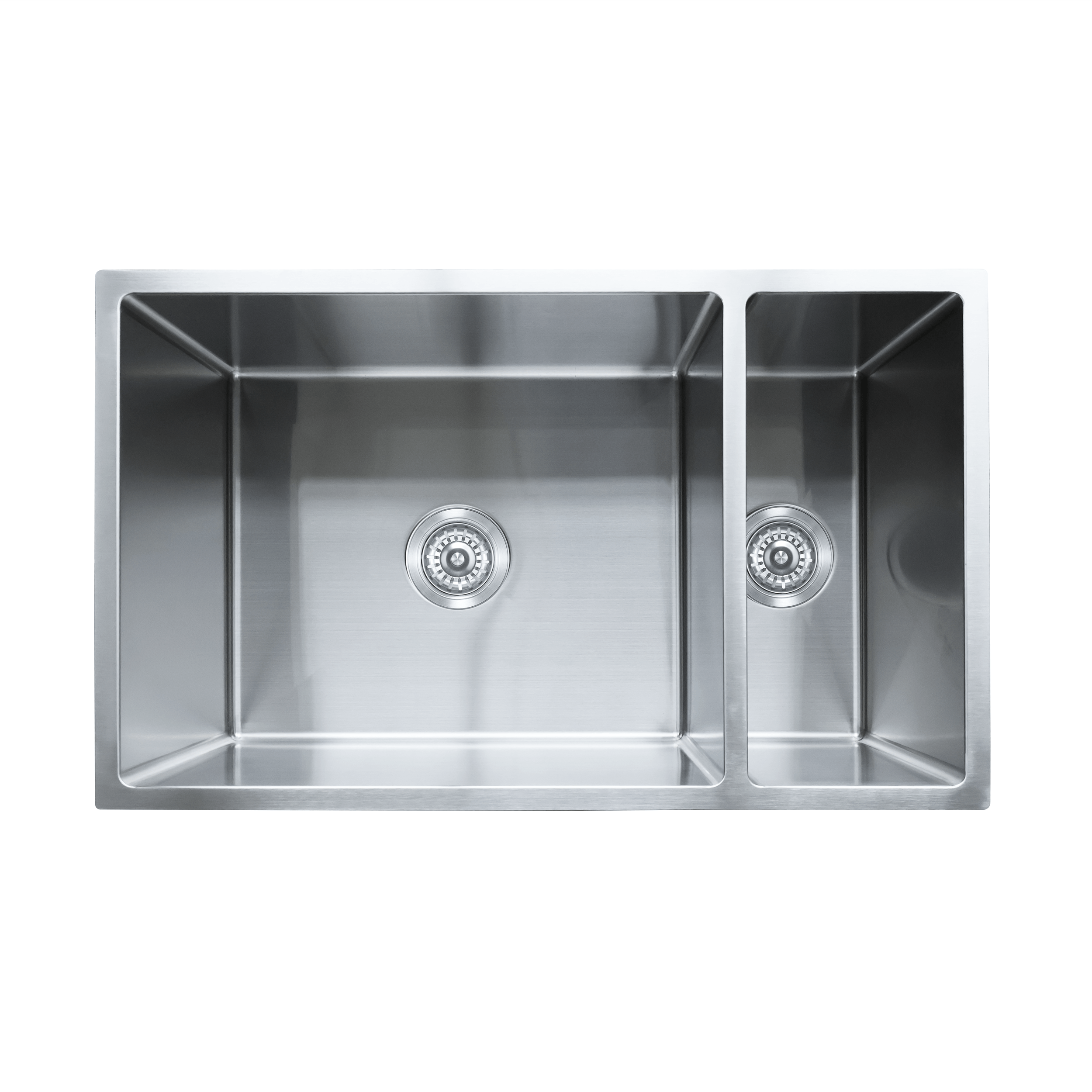 Milano Bianca Stainless Steel 730x450mm 1.5 Bowl Sink, Brushed Nickel