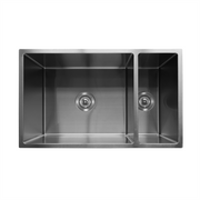 Milano Bianca Stainless Steel 730x450mm 1.5 Bowl Sink, Gun Metal