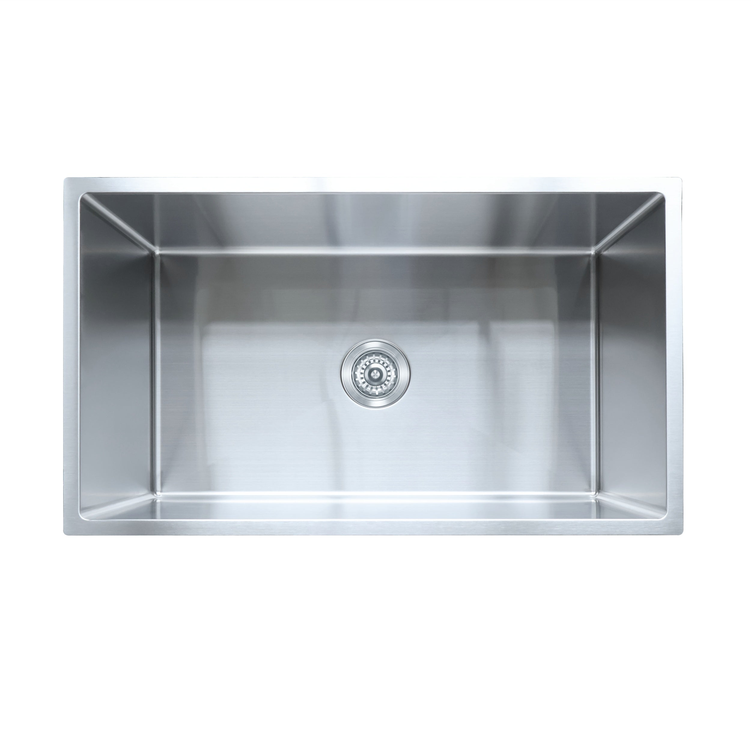 Milano Bianca Stainless Steel 760x450mm Sink, Brushed Nickel