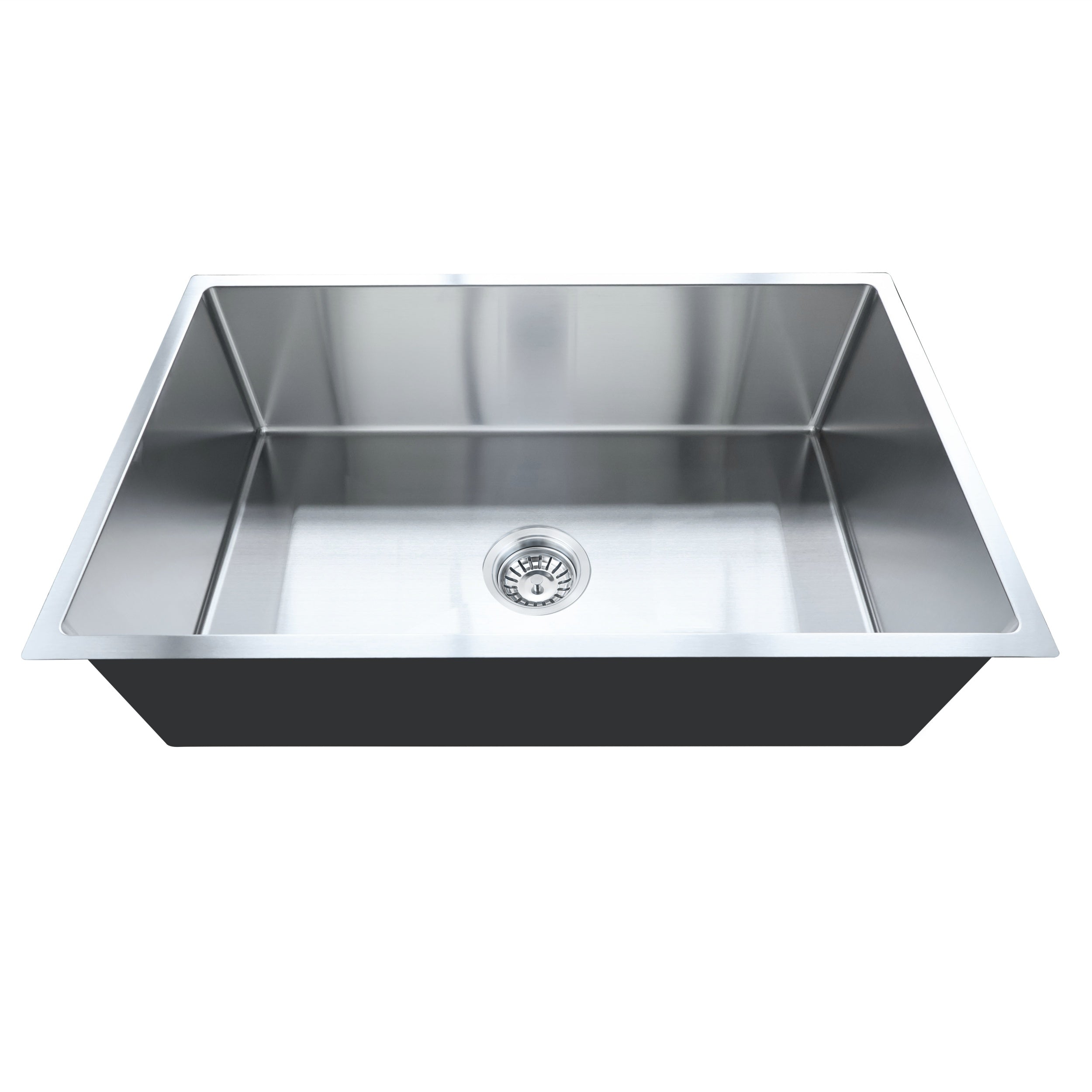 Milano Bianca Stainless Steel 760x450mm Sink, Brushed Nickel