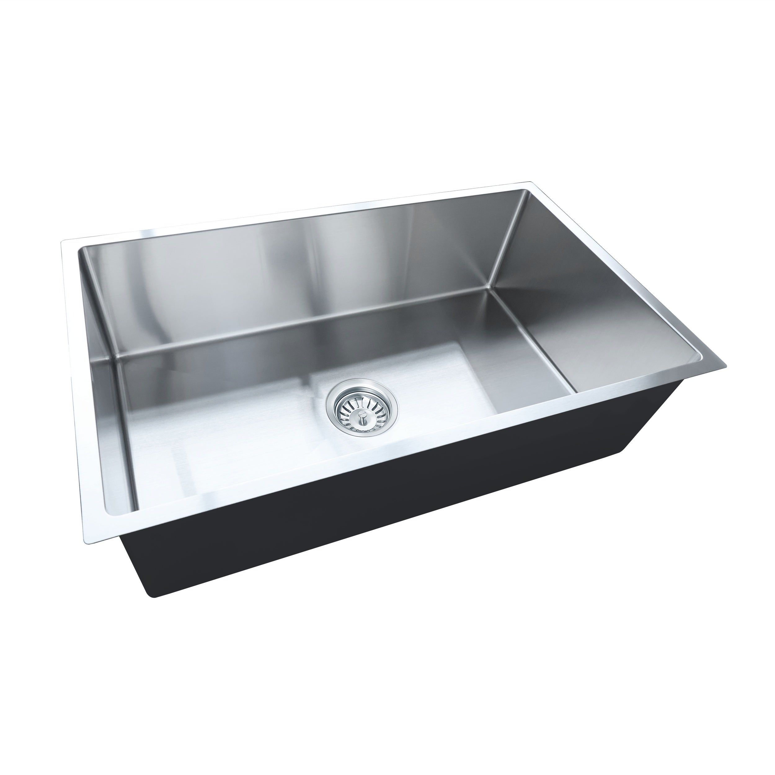 Milano Bianca Stainless Steel 760x450mm Sink, Brushed Nickel
