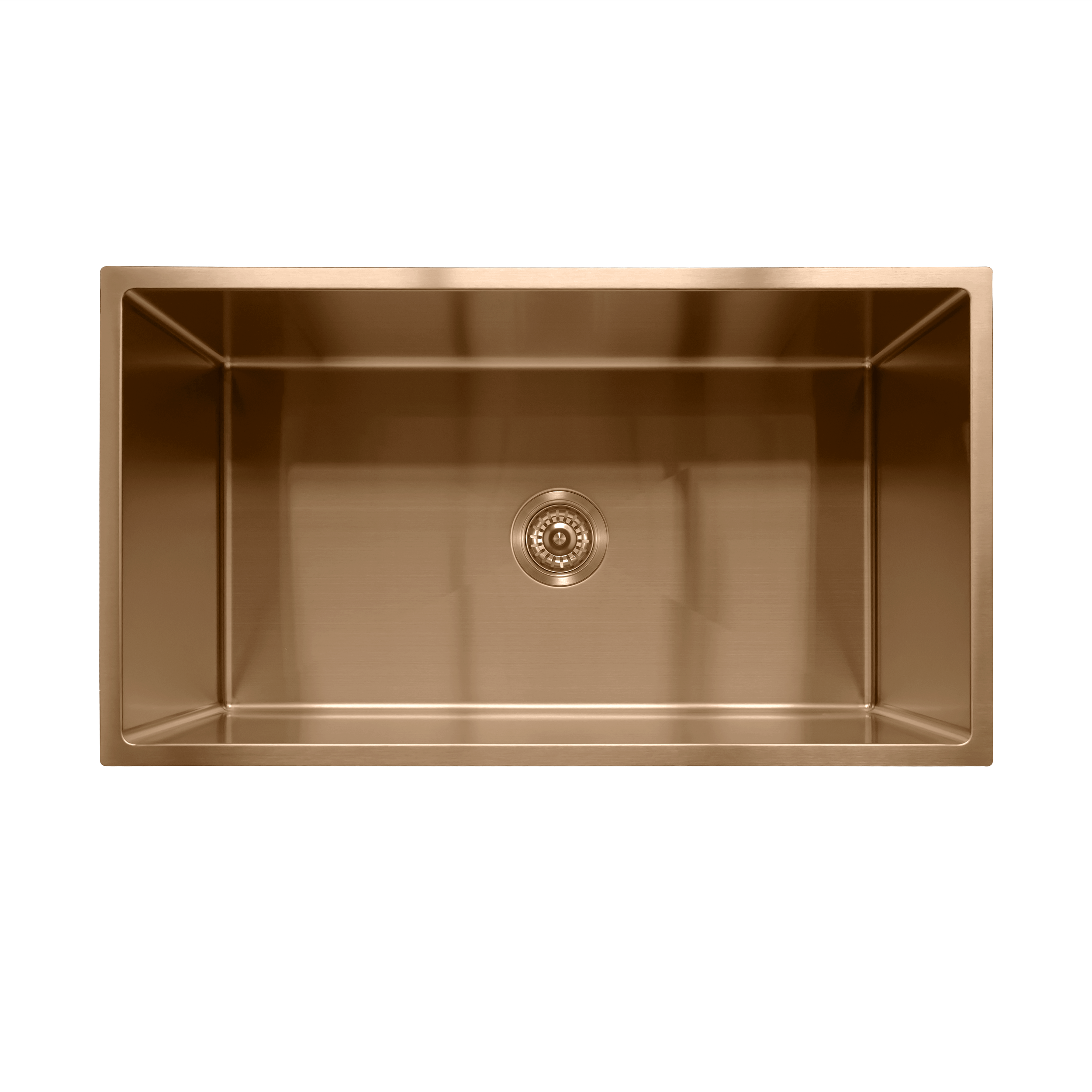 Milano Bianca Stainless Steel 810x450mm Sink, Brushed Copper