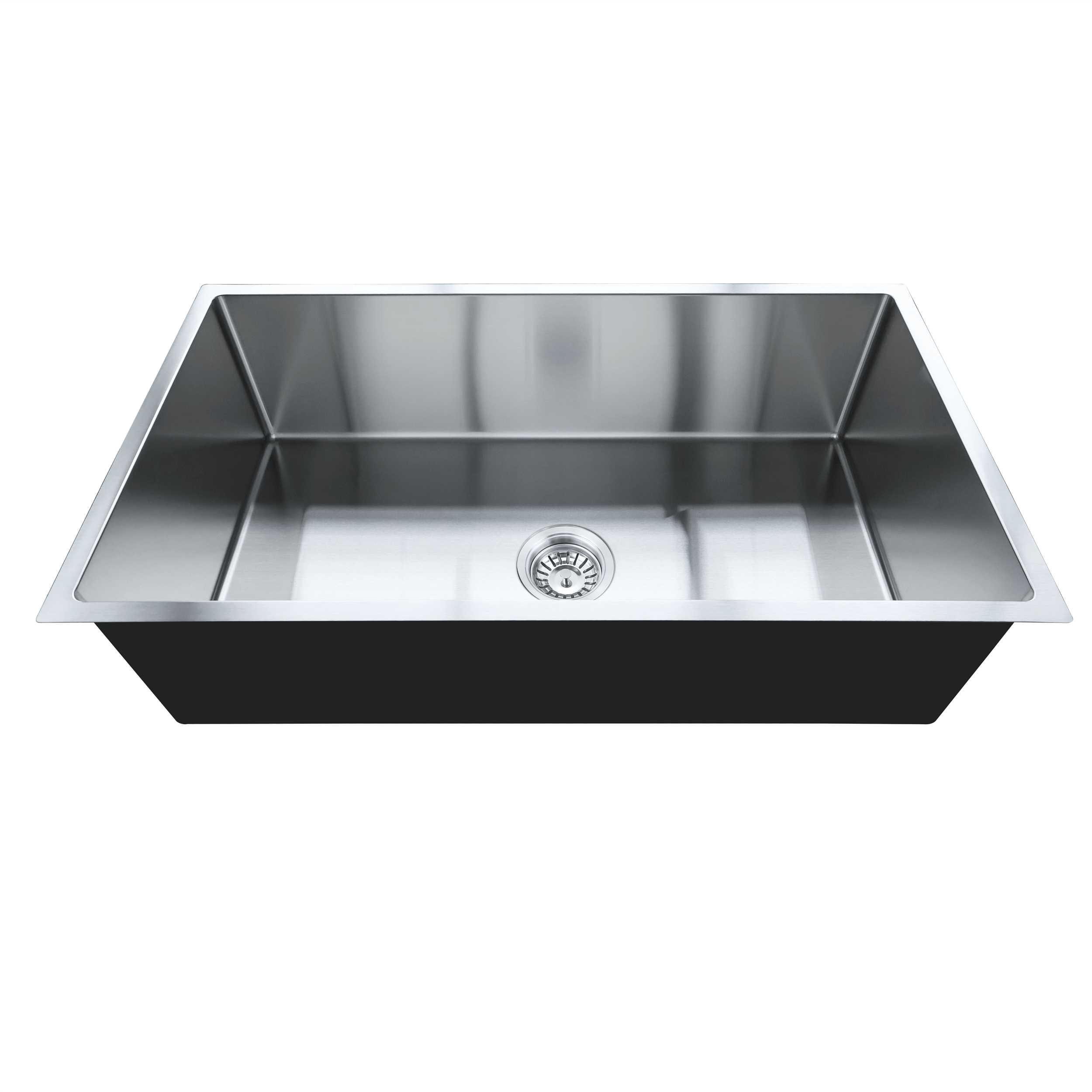Milano Bianca Stainless Steel 810x450mm Sink, Brushed Nickel