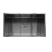Milano Bianca Stainless Steel 810x450mm Sink, Gun Metal