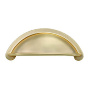 Milano Victoira Shell Handle - Brushed Gold - Ideal Bathroom CentreCH - SHE9540 - BG