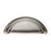 Milano Victoira Shell Handle - Brushed Nickel - Ideal Bathroom CentreCH - SHE9540 - BN