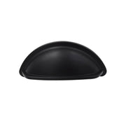 Milano Victoira Shell Handle - Matte Black - Ideal Bathroom CentreCH - SHE9540 - MB