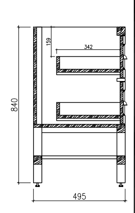 Milano Victoria 1800mm Freestanding Vanity - Ideal Bathroom CentreVI1800MWNo Top (Cabinet ONLY)