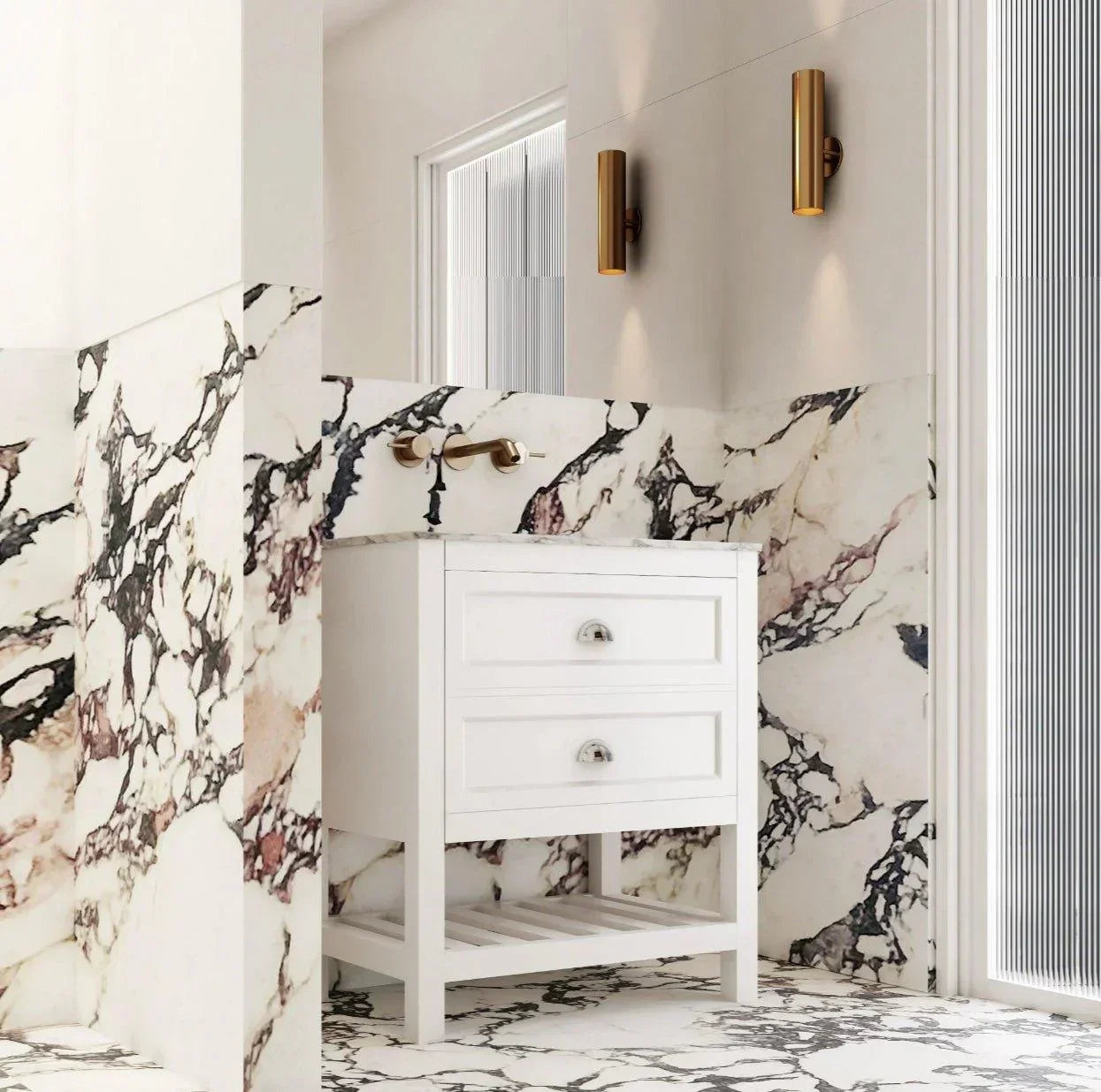 Milano Victoria Freestanding Vanity - Ideal Bathroom CentreVI750MW1TH750mm1 Tap Hole