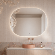 Milano Pill 1200x900mm Frameless LED Mirror