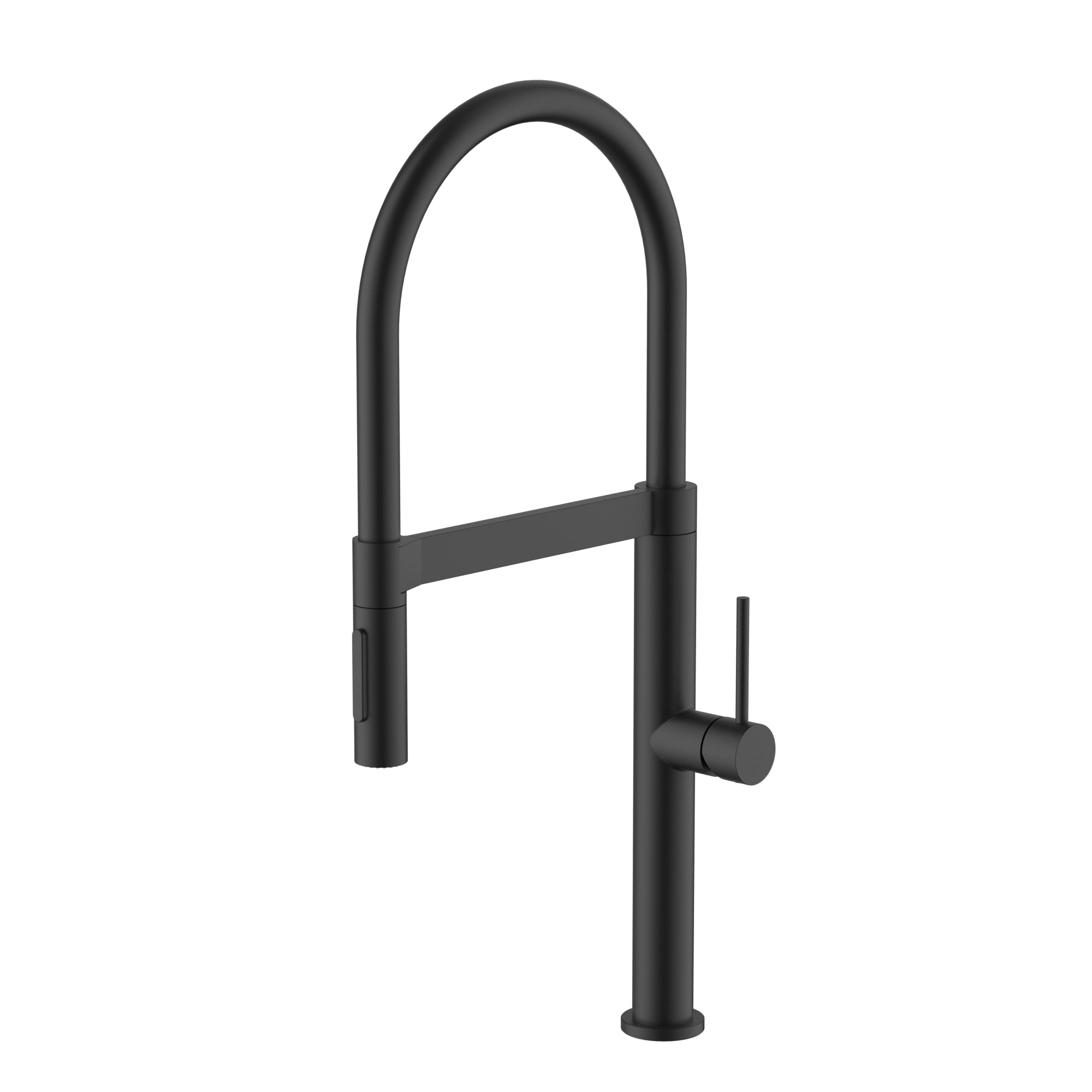 Pull down kitchen mixer with Magnetic Dock, Matte Black