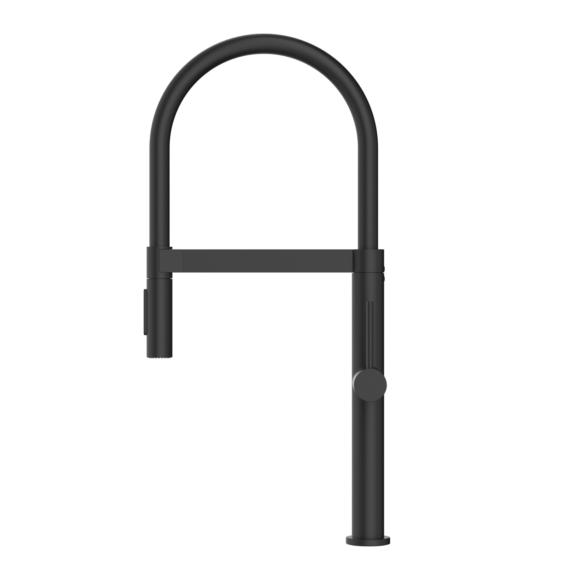 Pull down kitchen mixer with Magnetic Dock, Matte Black