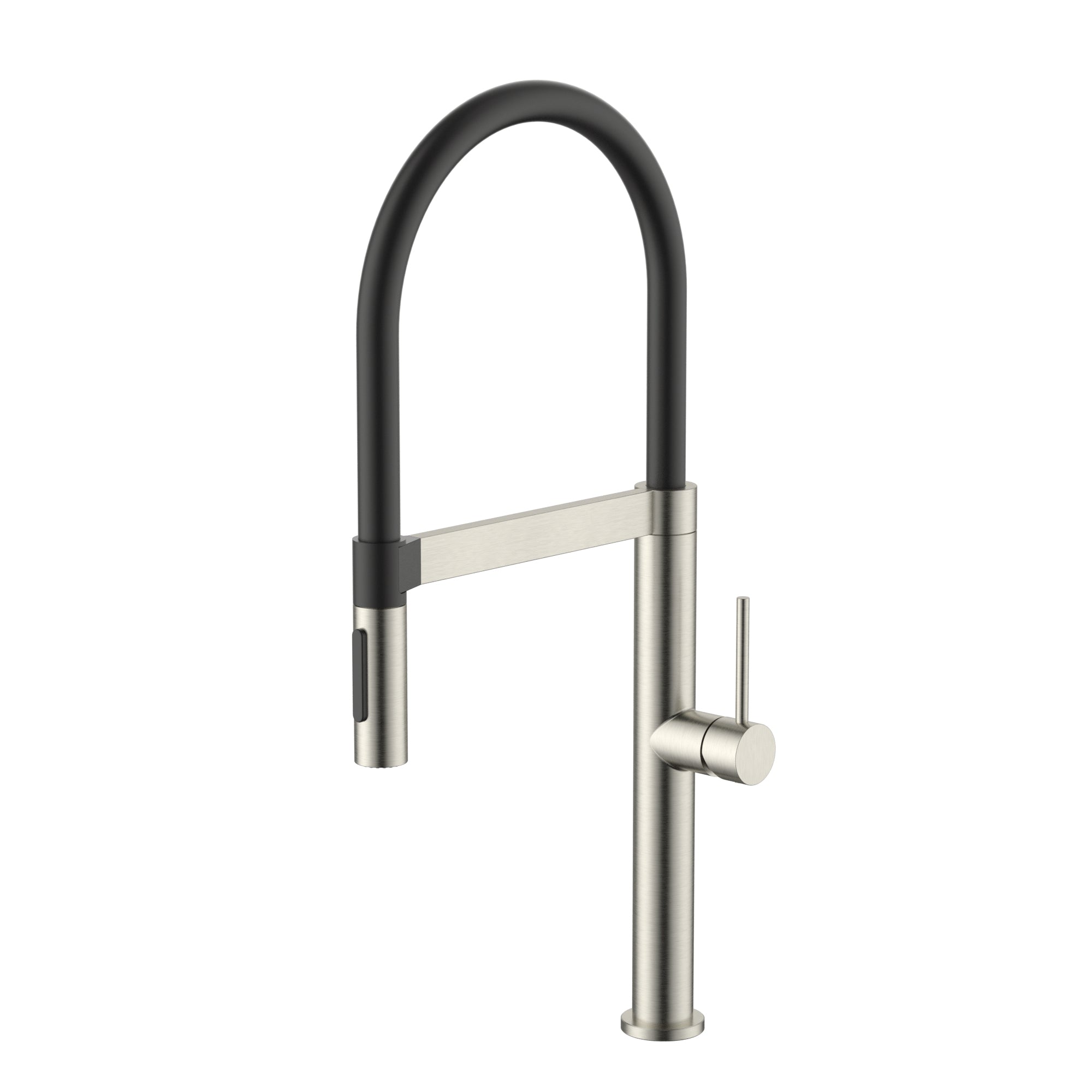 Pull down kitchen mixer with Magnetic Dock, Brushed Nickel