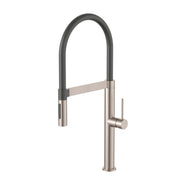 Pull down kitchen mixer with Magnetic Dock, Champagne
