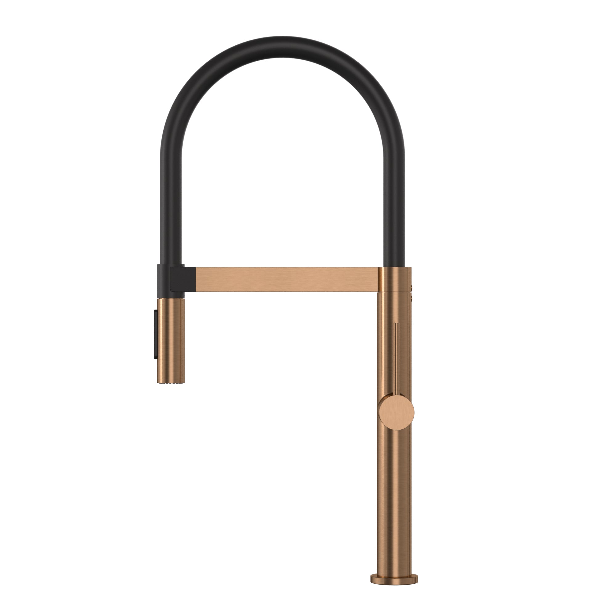 Pull down kitchen mixer with Magnetic Dock, Lustre Bronze