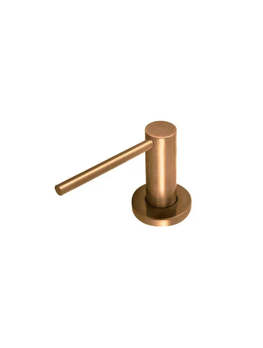 Meir Round Soap Dispenser | Tiger Bronze