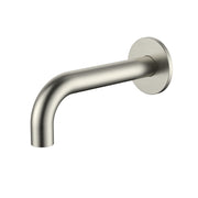 universal round curved spout 170mm, Brushed Nickel