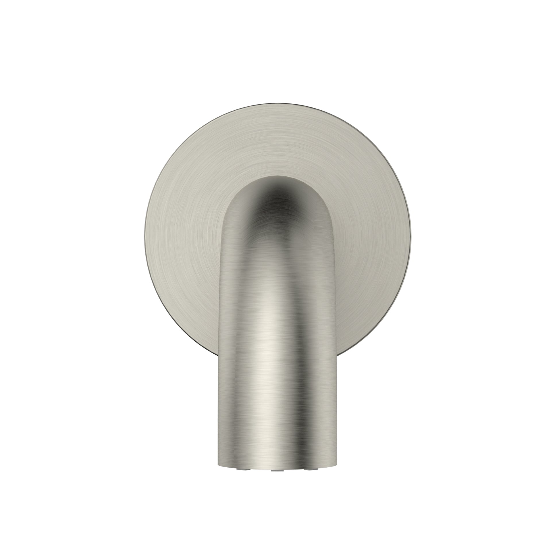 universal round curved spout 170mm, Brushed Nickel