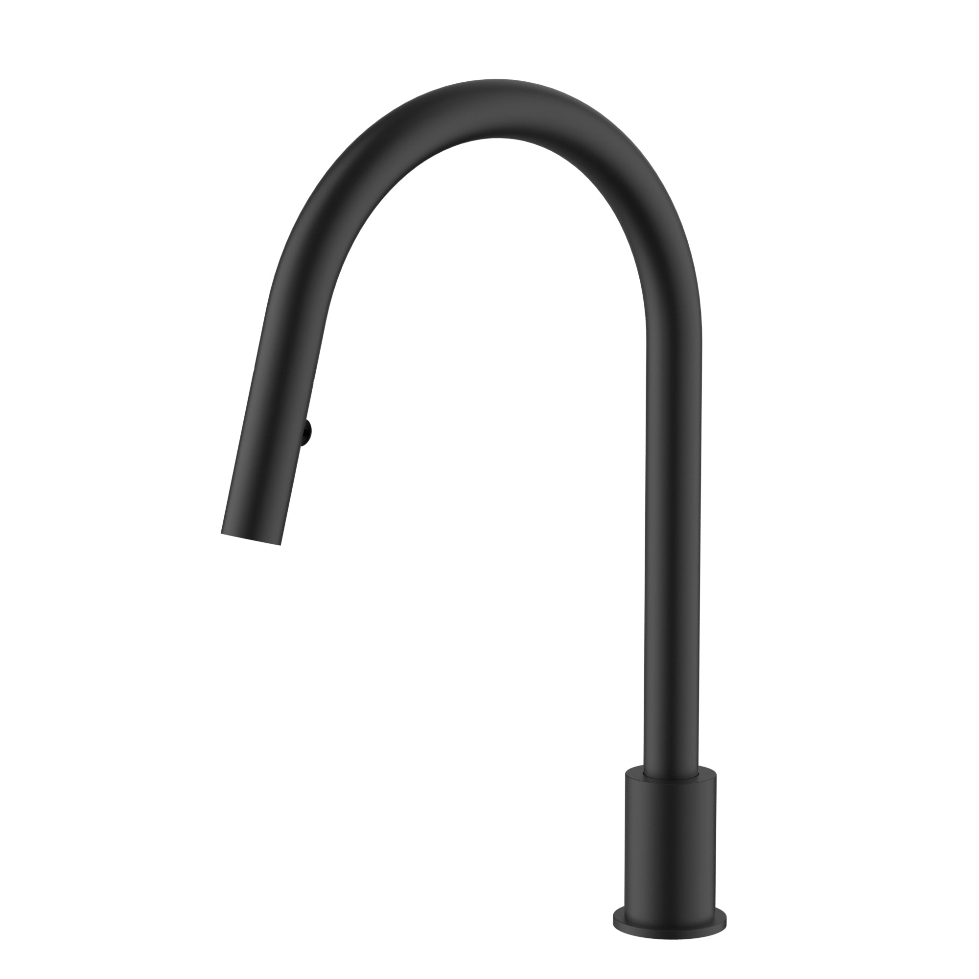 Kitchen hob spout with pull out nozzle, Matte Black